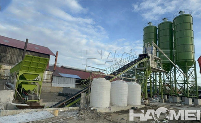 бетонный завод ленточного тип