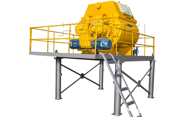 двухвальный бетоносмеситель Sicoma